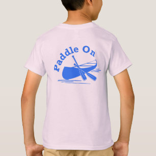 Paddle On Design - T-shirt de base pour enfants