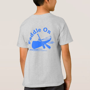 Paddle On Design - T-shirt de base pour enfants
