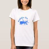 Paddle On Design - T-Shirt de base pour femmes (Devant)