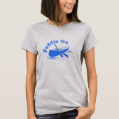 Paddle On Design - T-Shirt de base pour femmes (Devant)