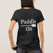 Paddle On Design - T-Shirt de base pour femmes (Dos)