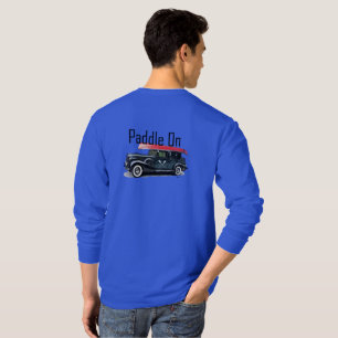 Paddle On Klassiek Autodesign - Basic T-shirt Met 