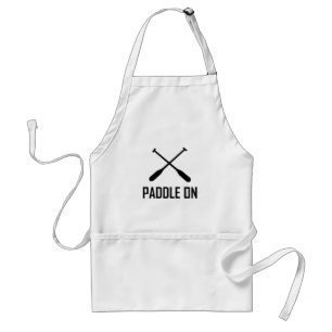 Paddle op Lake Life Standaard Schort