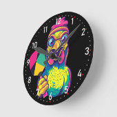 Paddle Peckin' Time Pickleball  Ronde Klok (Hoek)