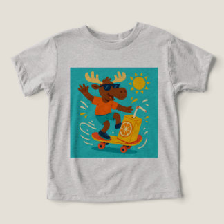 Paddle Pops & Flip Flops – Été Moose qui jongle T