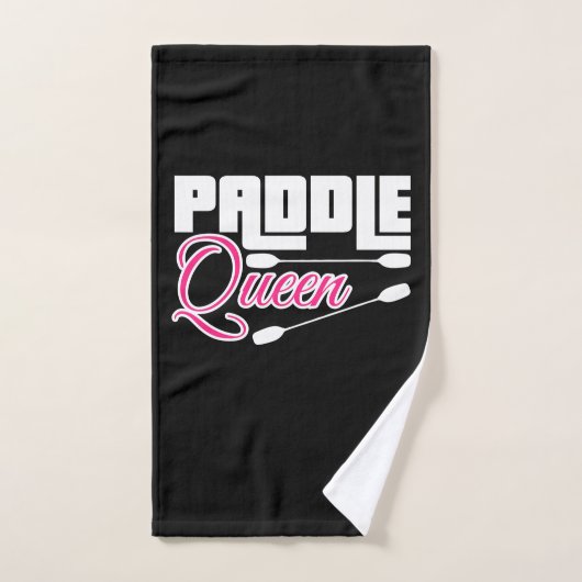 Paddle Queen Girl Kayak (Serviette à main)