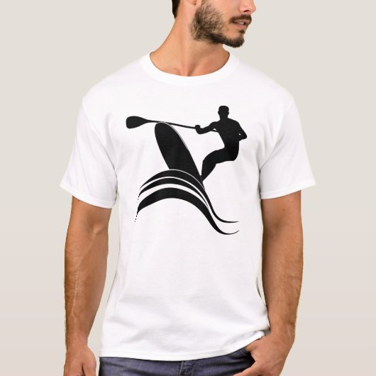 Paddle Rippin opstaan T-shirt (Voorkant)