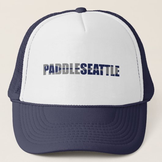 Paddle Seattle Kayaking Trucker Pet (Voorkant)
