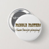 Paddle sneller! ronde button 5,7 cm (Voorkant /achterkant)