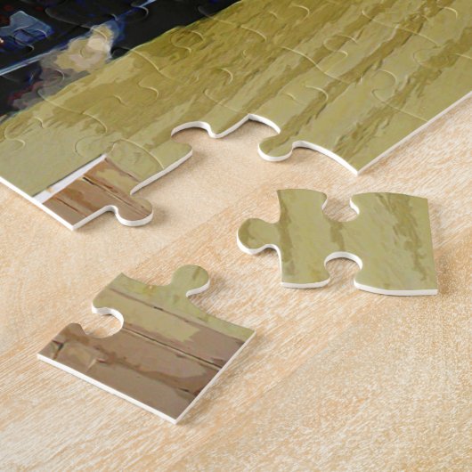 Paddle Steamer On River Watercolor, Puzzle (Côté)