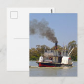 Paddle Steamer River Murray, Carte postale (Devant / Derrière)