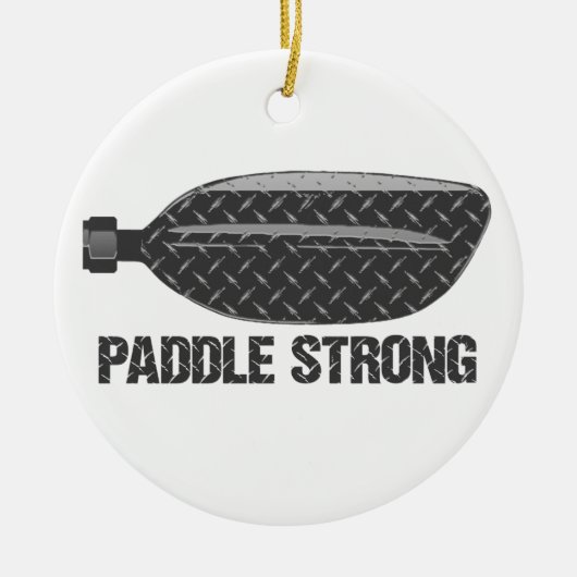 Paddle Strong Keramisch Ornament (Voorkant)