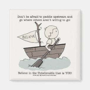 Paddle upstream magneet