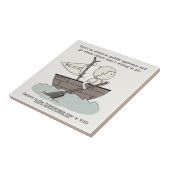 Paddle upstream tegeltje (Zijkant)