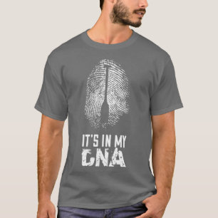 Paddle Watersport Kajak Kano Het zit in mijn DNA T-shirt