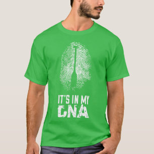 Paddle Watersport Kajak Kano Het zit in mijn DNA T-shirt