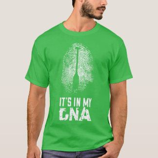 Paddle Watersport Kajak Kano Het zit in mijn DNA T-shirt