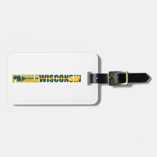 Paddle Wisconsin Kayaking Bagagelabel
