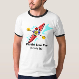 Paddle zoals jij het tegenhoudt! t-shirt
