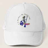 Paddleboard dat ik liever aan het pakken ben trucker pet (Voorkant)