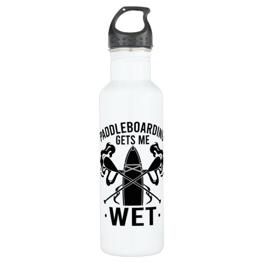 Paddleboard Paddleboarding Waterfles (Voorkant)