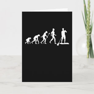 Paddleboarding Funny Paddle board Gift Kaart