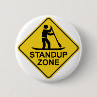 Paddleboarding Zone Road Sign