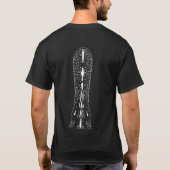 Paddlefish & Rostrum Design T-shirt (Achterkant)