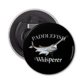 Paddlefish Whisperer Dark Button Flesopener (Voorkant)