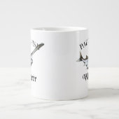 Paddlefish Whisperer Extra Grote Beker (Voorkant)