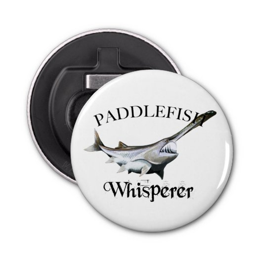 Paddlefish Whisperer Light Button Flesopener (Voorkant)