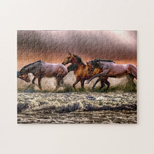 Paddling Horses Legpuzzel (Horizontaal)