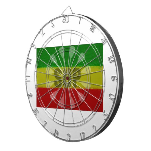 Paddling opstaan, Paddle Twirl Dartbord (Voorkant Rechts)