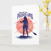 PADDLING OPSTAND KAART (Gele Bloem)