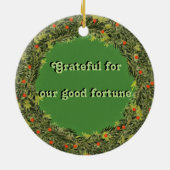 Paddock Cattle Keramisch Ornament (Achterkant)