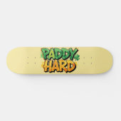 Paddy Hard St. Patrick's Day Skateboard (Horizontaal)