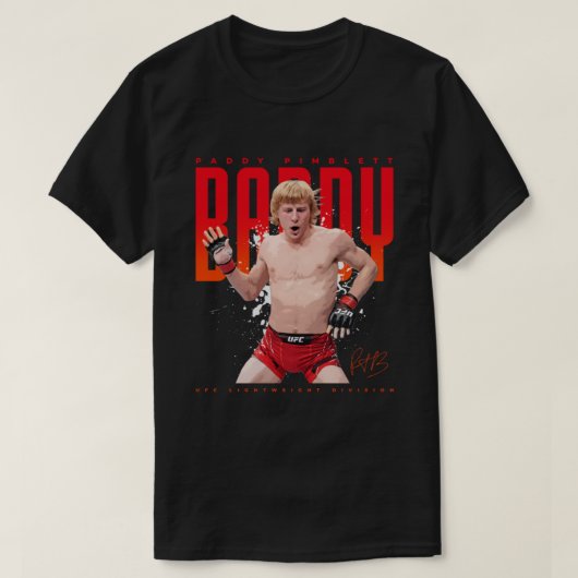Paddy Pimblett   T-shirt (Design voorkant)