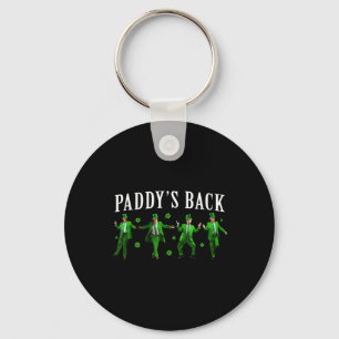 Paddys Back Funny Trump St Patricks Day Ierse schi Sleutelhanger