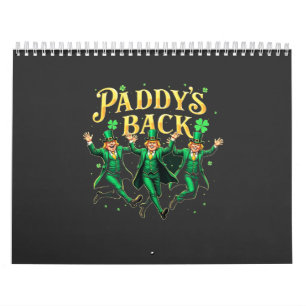 Paddy's Back St Patrick's Day Trump Dancing Kalender