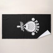 Padel Addict Tennis Ballsportart Badhanddoek (Badhanddoek)