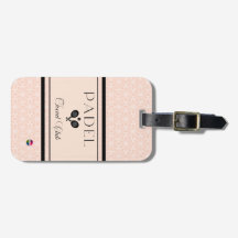 Padel bagagetail - Social Club Beige & Zwart