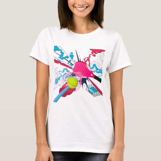 Padel Beach Tennis T-shirt (Voorkant)