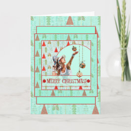 Padel Christmas Card – Padel Retro Christmas Kaart