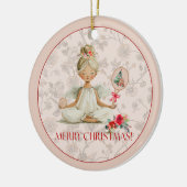 Padel Christmas Ornament – Dainty Padel Angel (Links)