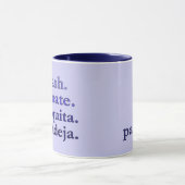 PADEL COFFEE MUG – WORD VIBES LILAC & PURPLES (Centre)