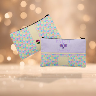Padel Cosmetic Bag - Social Club Brights & Lilac Etui
