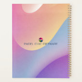 Padel Day Planner – Vibrant Hues for Him (Dos)