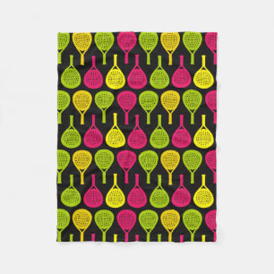 Padel Glow & Throw Fleece Deken