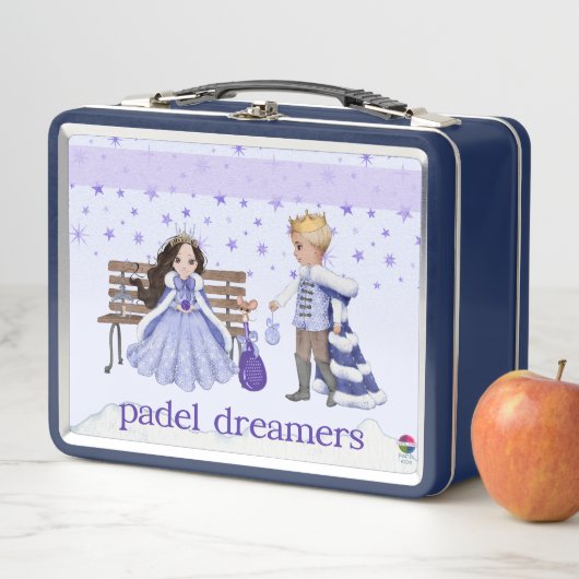 PADEL LUNCHBOX – ADORABLE PADEL PRINCESS & PRINCE  (En situation)