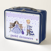 PADEL LUNCHBOX – ADORABLE PADEL PRINCESS & PRINCE  (Devant)